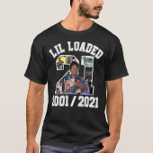 Lil Loaded , Raper Lil Loaded Classic T-Shirt Tシャツ (正面)