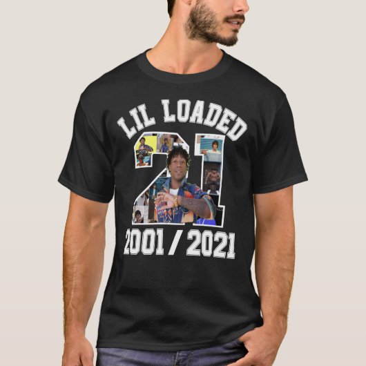 Lil Loaded , Raper Lil Loaded Classic T-Shirt Tシャツ (正面)