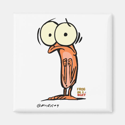 Lil' Maggot四角マグネット マグネット (正面)