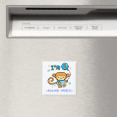 Lil Monkey 1st誕生日 マグネット (インサイチュ (食洗機))
