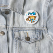 Lil Monkey 1st誕生日 缶バッジ (インサイチュ)