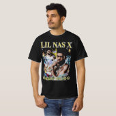 「Lil Nas Xクラシック」 Tシャツ (正面フル)