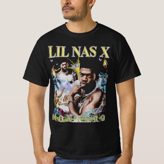 「Lil Nas Xクラシック」 Tシャツ (正面)