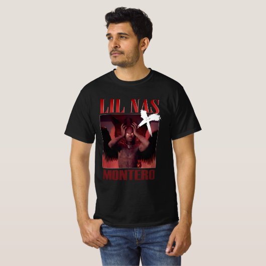 「 Lil Nas X Call Me By Your Name 2021 」 Tシャツ (正面フル)