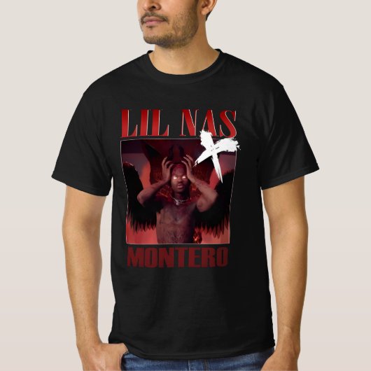 「 Lil Nas X Call Me By Your Name 2021 」 Tシャツ (正面)