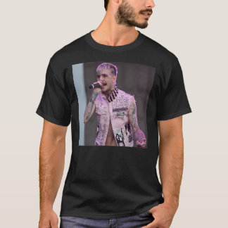 Lil Peep PinkプレミアムTシャツ Tシャツ