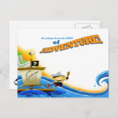 Lil' Pirate Captain：アドベンチャーポストカード ポストカード (正面/裏面)