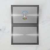 Lil Robo-x9からのハッピーイースター（金属層を使用） シーズンカード (内部)