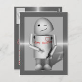 (Lil' Robo-x9)ラブマシン ポストカード (正面/裏面)