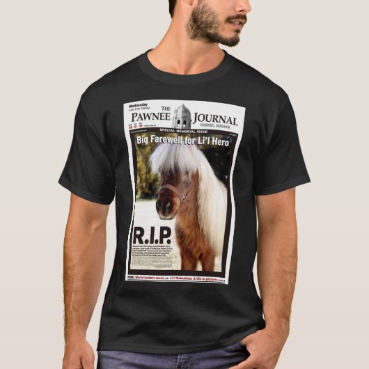 Lil Sebastian - Big farewell for Li&x27;l Hero - P Tシャツ (正面)