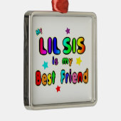 Lil Sisの親友 メタルオーナメント (右)
