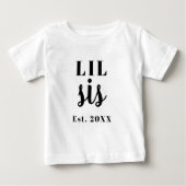 Lil Sis年 ベビーTシャツ (正面)