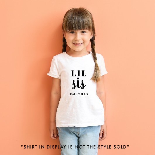 Lil Sis年 ベビーTシャツ