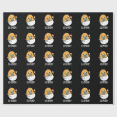 Lil-spuddy Funny Potato Pun Dark BG ラッピングペーパー (フラット)