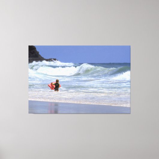 LI'L SURFER DUDE 40x60 キャンバスプリント (正面)