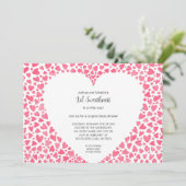 Lil Sweetheart水色のベビーシャワー 招待状 (スタンド正面)