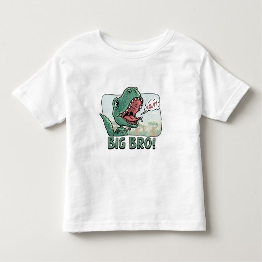 Lil' TレックスビッグBro兄ギア トドラーTシャツ (正面)