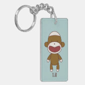 Lil the Sock Monkey Acrylic Keychain キーホルダー (正面左)