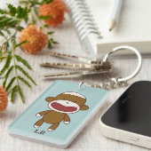 Lil the Sock Monkey Acrylic Keychain キーホルダー (正面右)