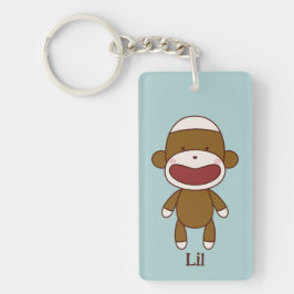 Lil the Sock Monkey Acrylic Keychain キーホルダー