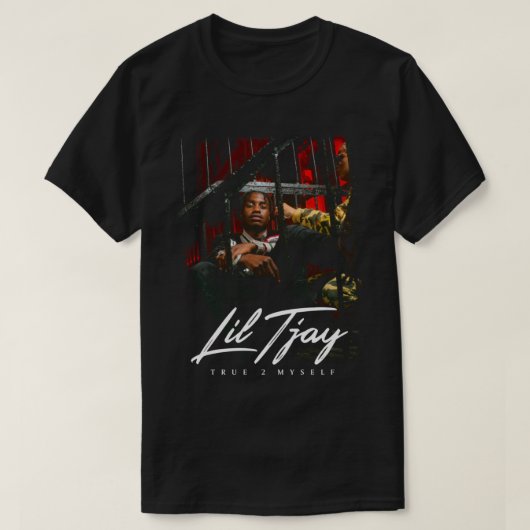 LIL TJAYエッセンシャルTシャツコピー Tシャツ (デザイン正面)