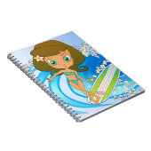 Lil Wahineの波の作家 ノートブック (右側)