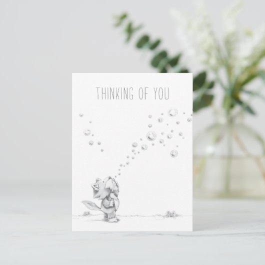 Lil Wolf Bubblesはがき ポストカード (スタンド正面)