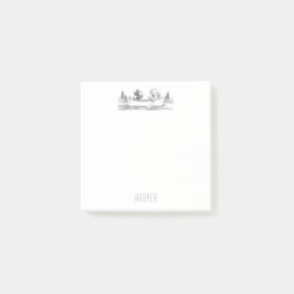 Lil Wolf Canoeポストイットノート ポストイット