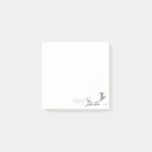 Lil Wolf See-Sawポストイットノート ポストイット (正面)