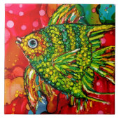 Lilaの天使の魚II タイル (正面)