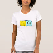 Lila期別表名のシャツ Tシャツ (正面)