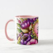 LILA ～マグニッパーソナライズされたク～ zany珍しい マグカップ (左)