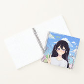 Lila #3 - Dreamy Sky Artist ノートブック (内部)