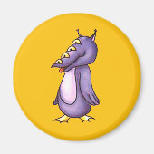 lila Monster マグネット (正面)