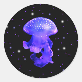 Lila Qualle ラウンドシール