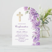 Lilac Arch Confirmation 招待状 (スタンド正面)