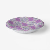 LILAC ARGYLE KNIT 7" ペーパーボウル (傾斜あり)