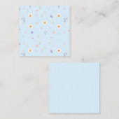 Lilac Bloomlets  スクエア名刺 (正面/裏面)