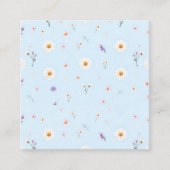 Lilac Bloomlets  スクエア名刺 (正面)