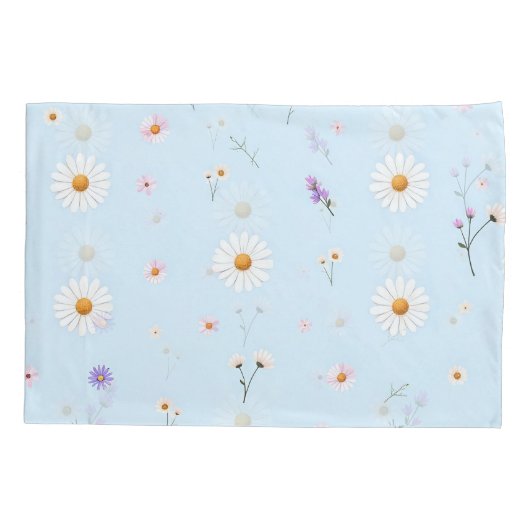 Lilac Bloomlets  枕カバー (裏面)