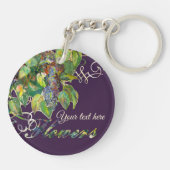 lilac blossoms キーホルダー (裏面)