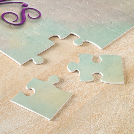 lilac blossoms Puzzle ジグソーパズル (側面)