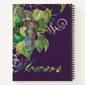 lilac blossoms Spiral Notebook ノートブック (裏面)