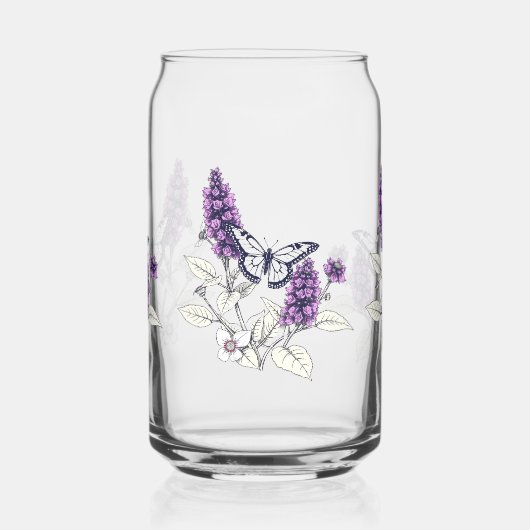 Lilac Butterfly Bush ガラス缶 (左)