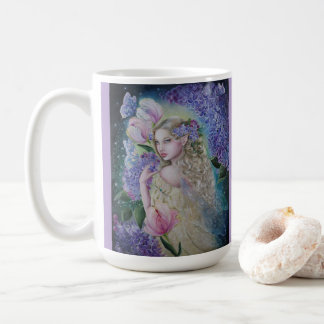 Lilac fairy mug コーヒーマグカップ