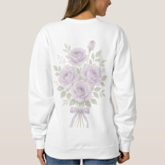 Lilac Floral Mothers day Sweatshirt スウェットシャツ