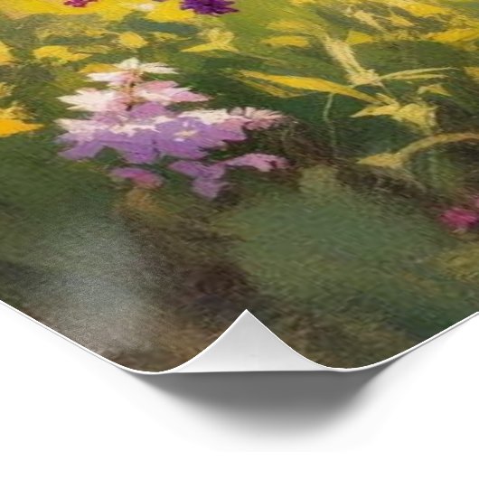 Lilac Flower ポスター (コーナー)