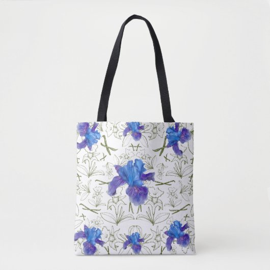 Lilac flowers blooming garden トートバッグ (正面)