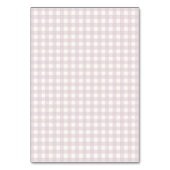 Lilac Gingham Baby Goose Table Number LPM26 テーブルナンバー (裏面)