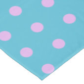 lilac-green dots doted gepunktete Tichsdecke テーブルクロス (アングル)